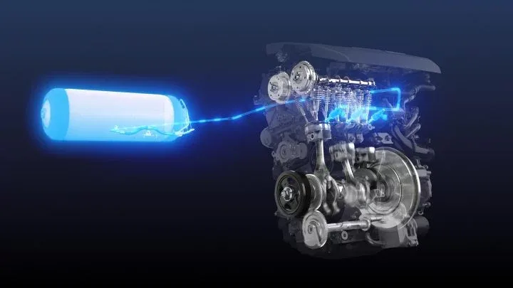 Toyota motor de hidrógeno
