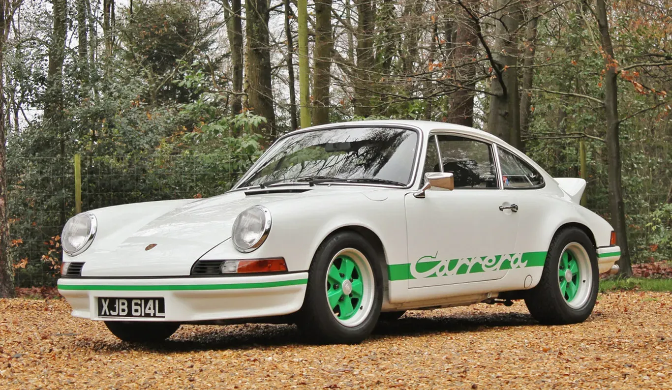 Porsche 911 Carrera RS 2.7 perfil lateral