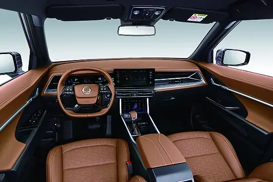 Detalle del espacioso interior del SsangYong Torres