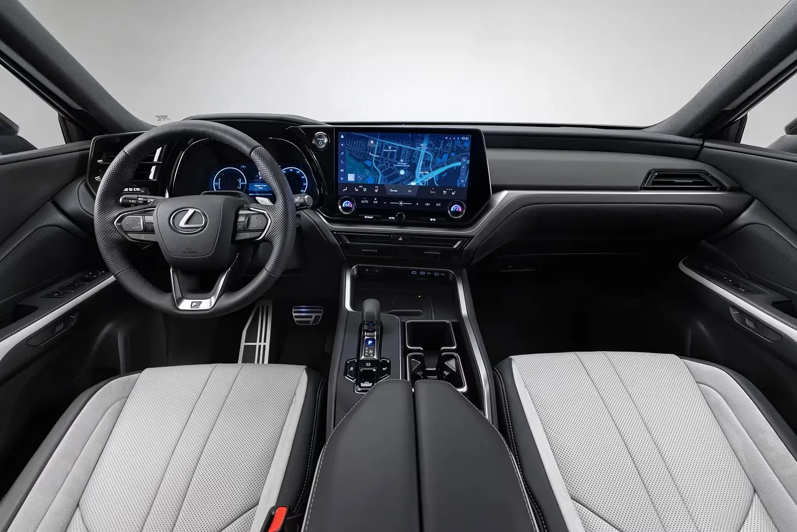 Interior del Lexus TX 2025