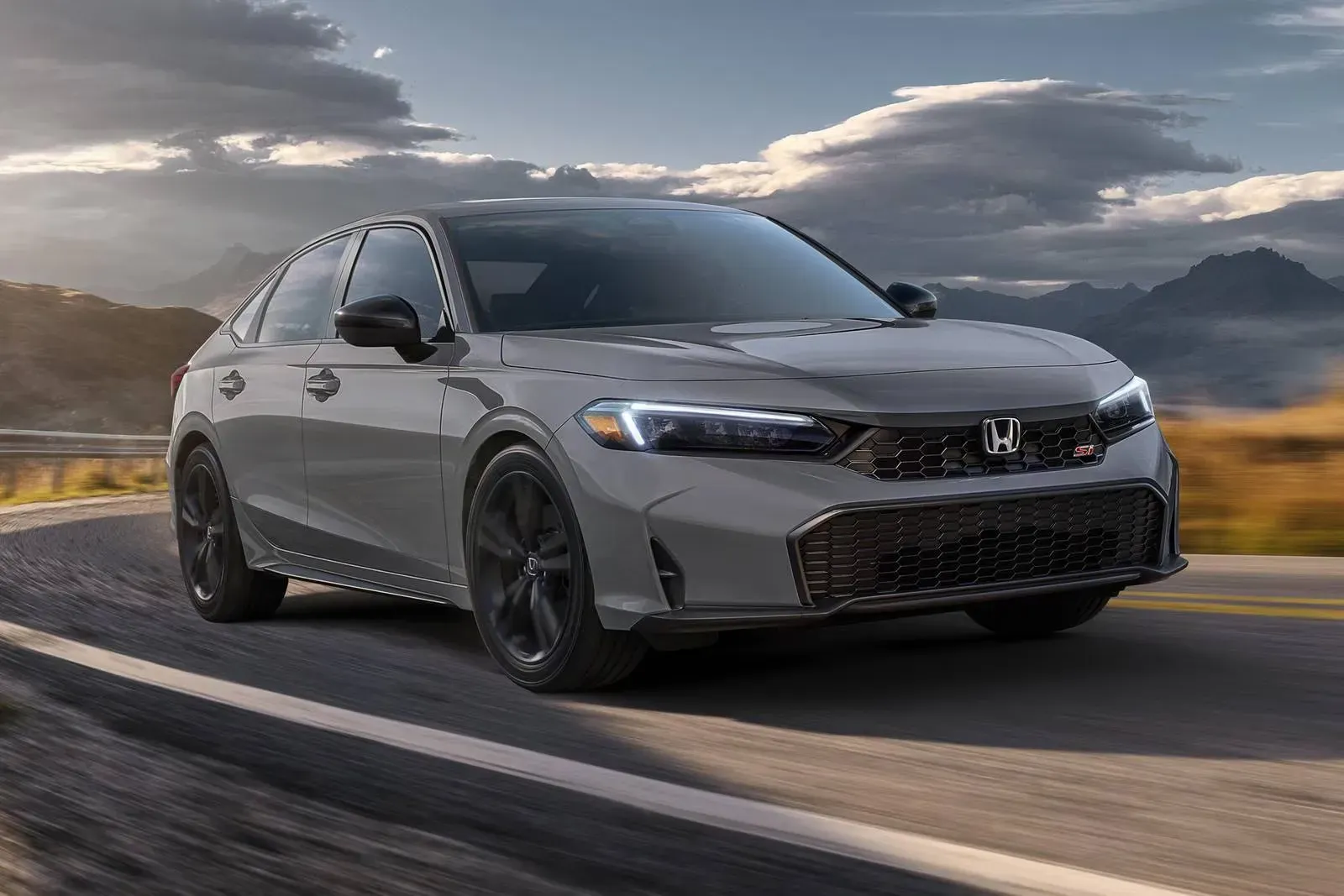 Honda Civic moderno color gris