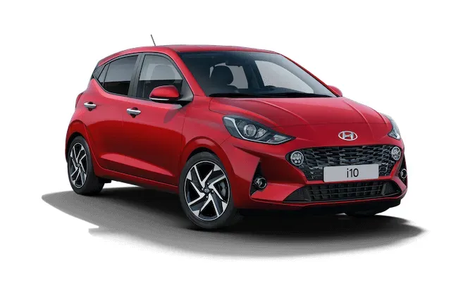 Hyundai i10 rojo