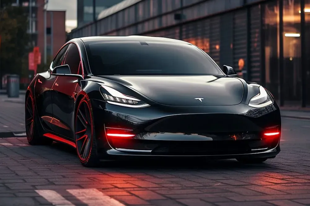 Tesla Model Y blanco