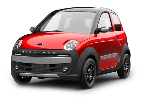Microcar M.Go en entorno urbano