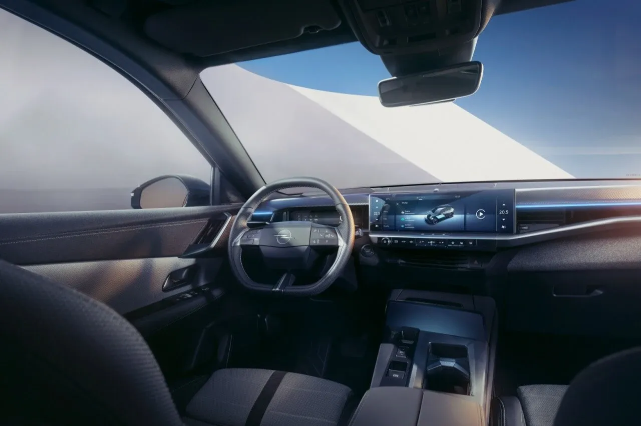 Interior del Opel Grandland 2025