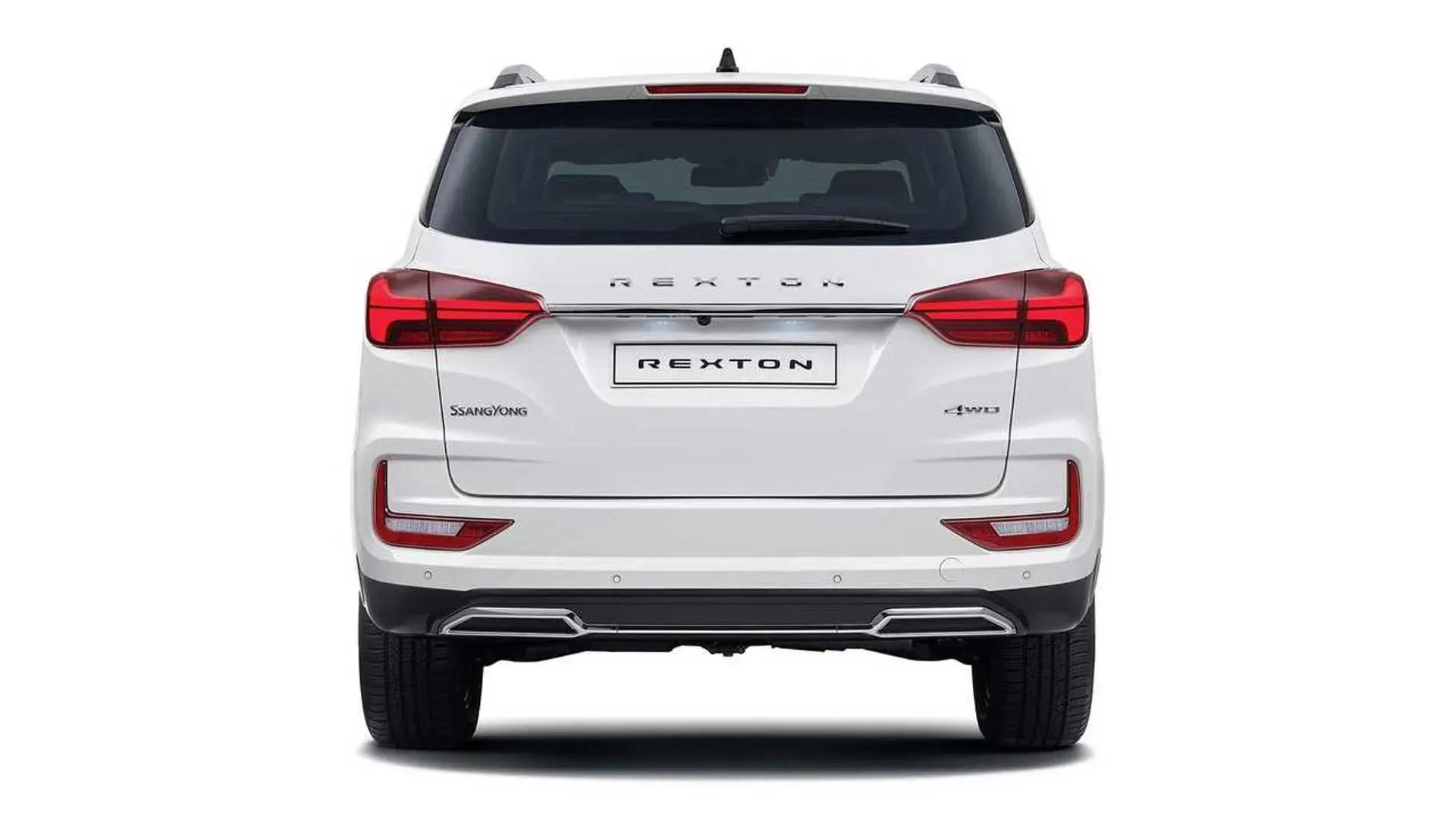 Parte Trasera SsangYong Rexton Blanco