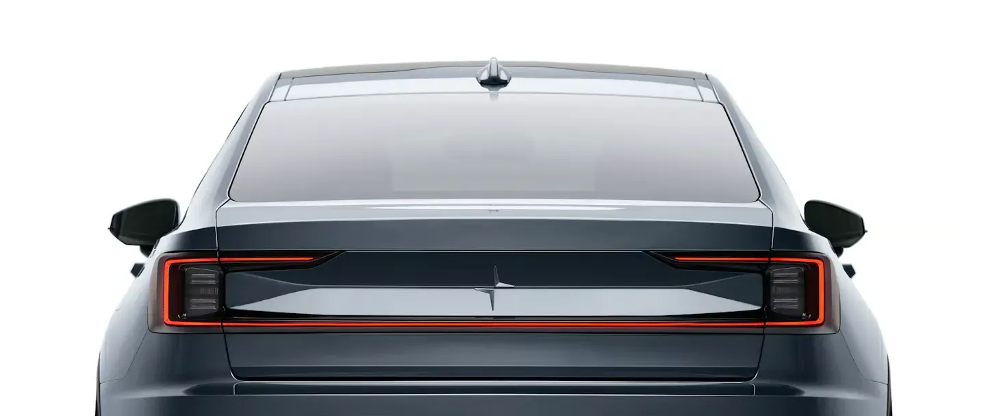 Polestar 2 Blanco trasero