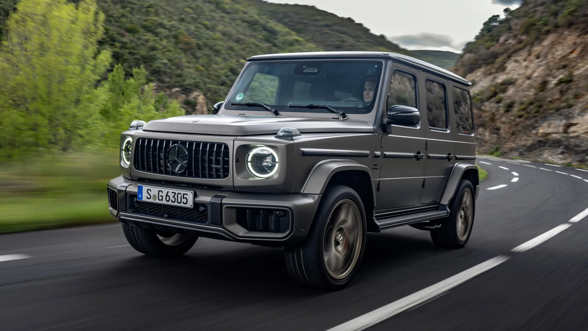 Mercedes-Benz G-Wagon en acción off-road