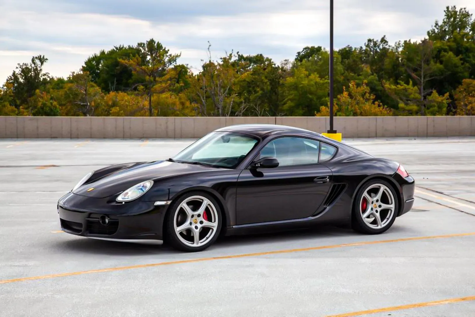 Interior del Porsche Cayman S