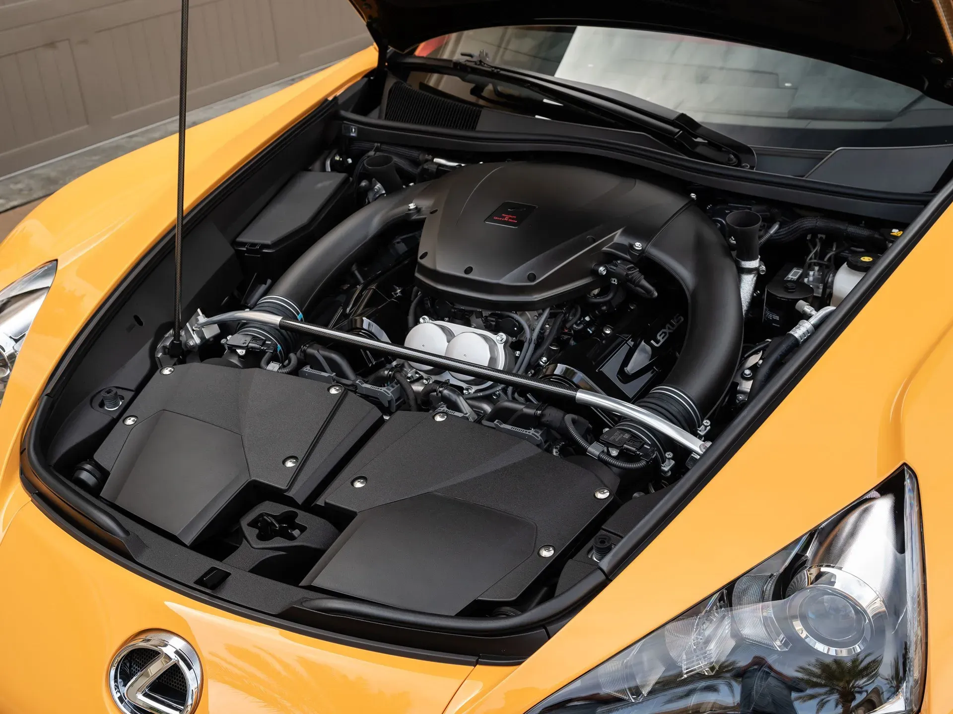 Motor V10 del Lexus LFA
