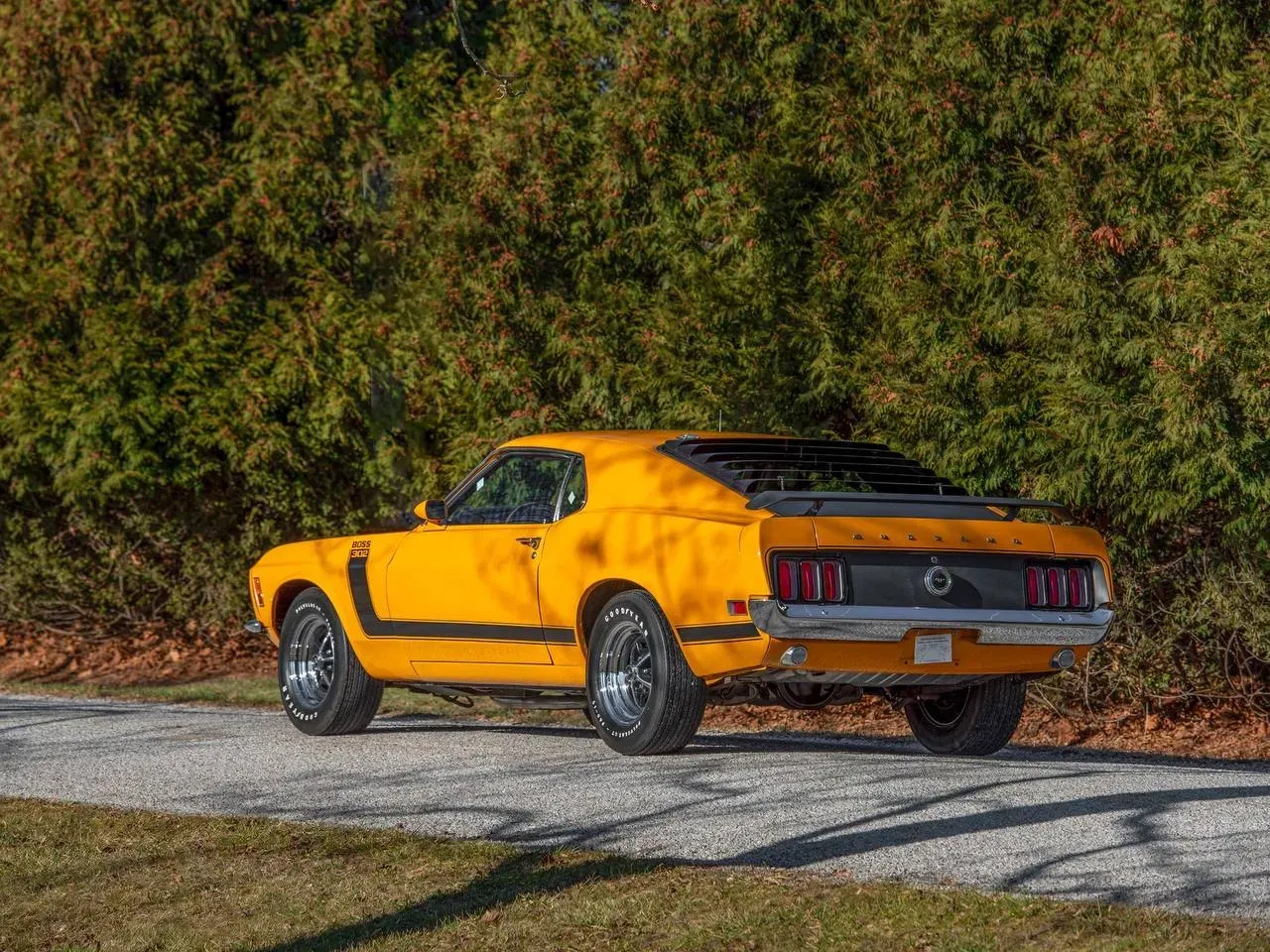 Ford Mustang Boss 302 1970 frontal