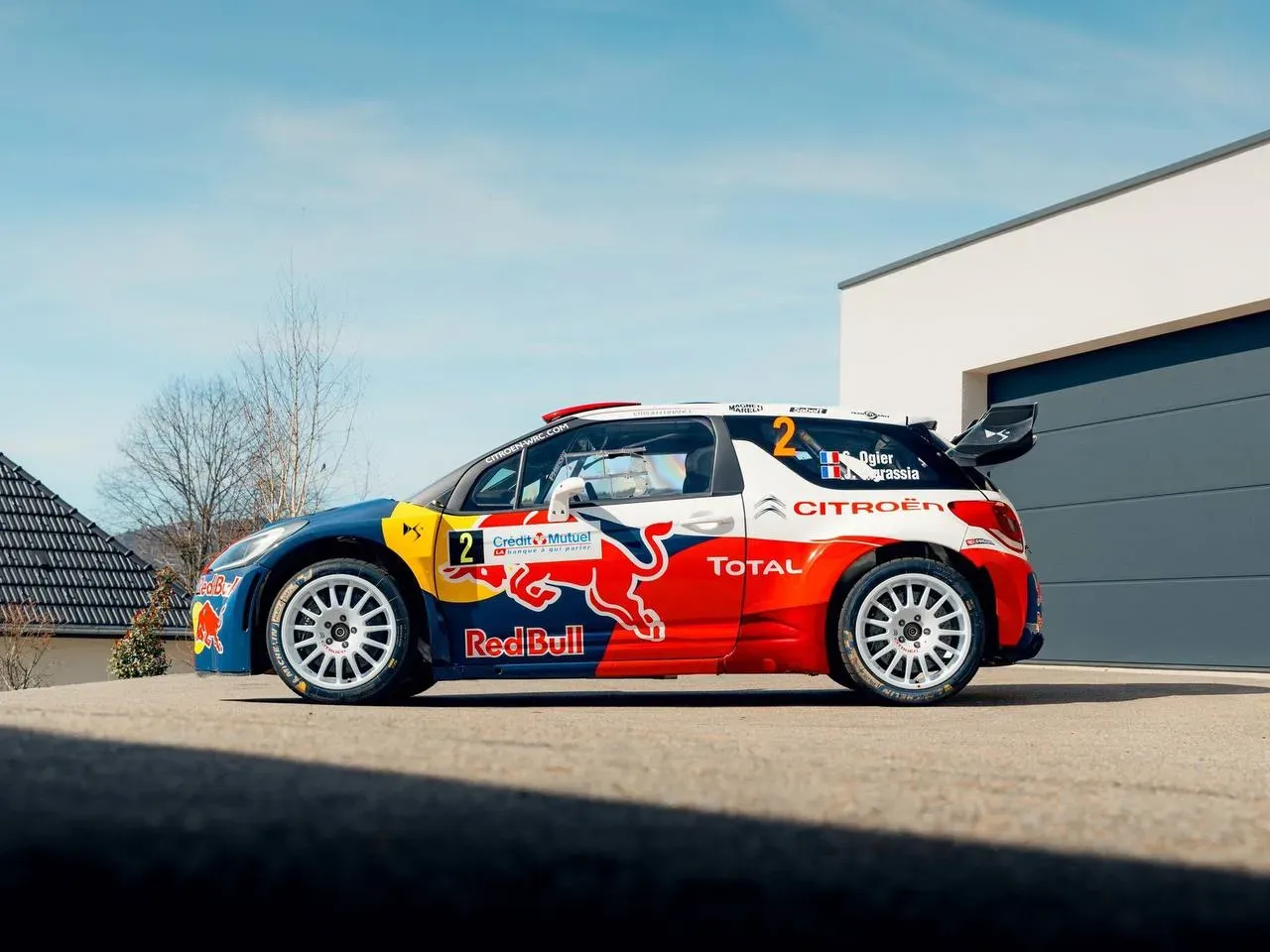 Vehículo Citroën DS3 WRC 2011 detalles técnicos