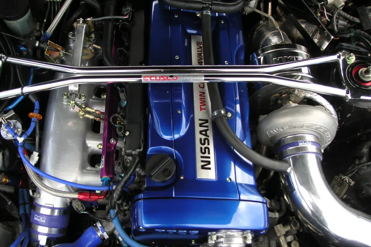 Motor Nissan RB26DETT del Skyline GT-R