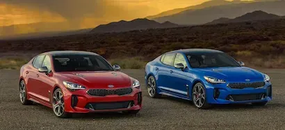 Kia Stinger vs Honda Accord en carretera