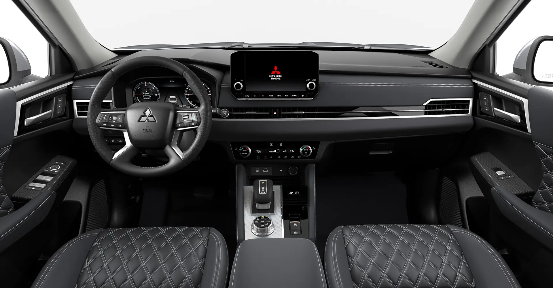 Interior del Mitsubishi Outlander 2025