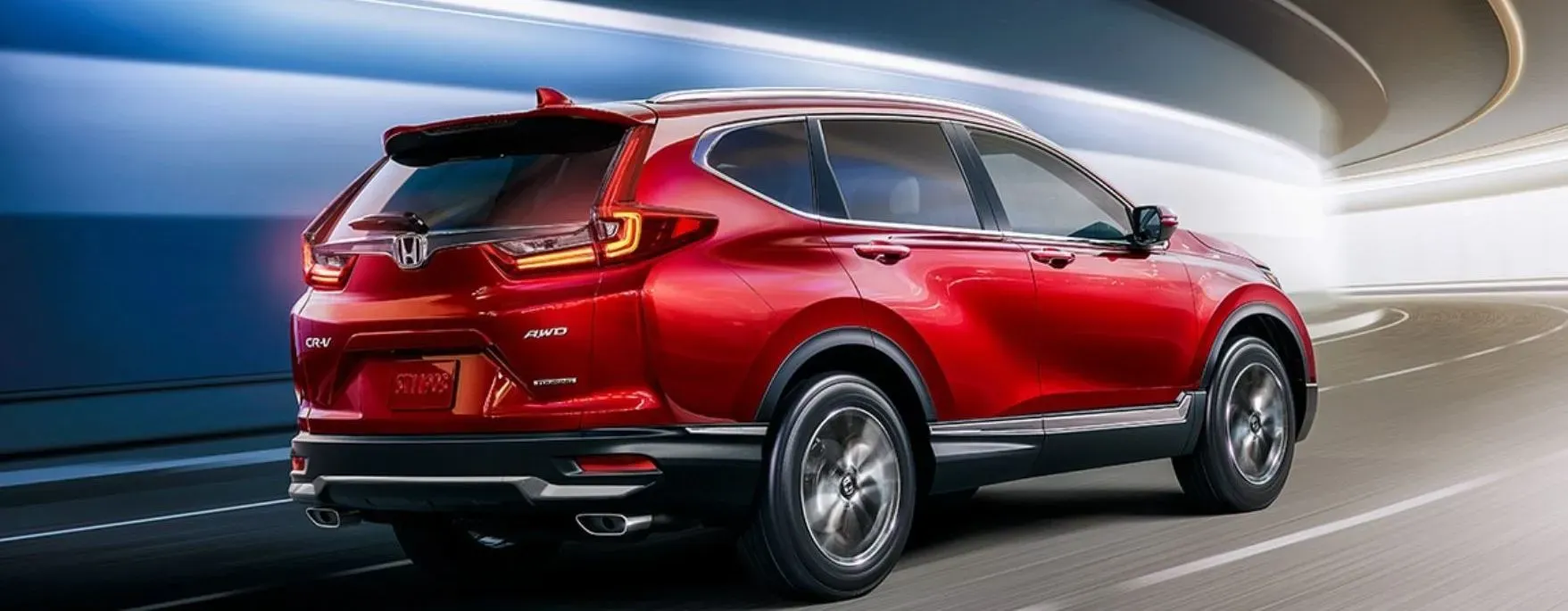 Honda CR-V 2020 frontal en carretera