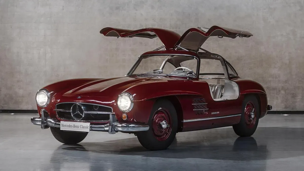 Mercedes-Benz SL Clásico perfil lateral