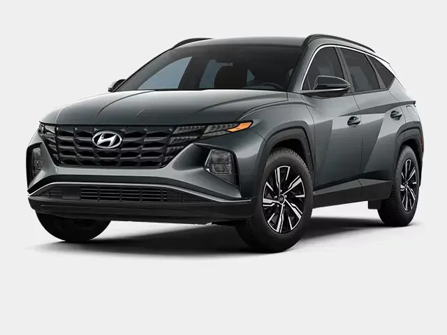 Hyundai Tucson Híbrida 2025 lateral y posterior