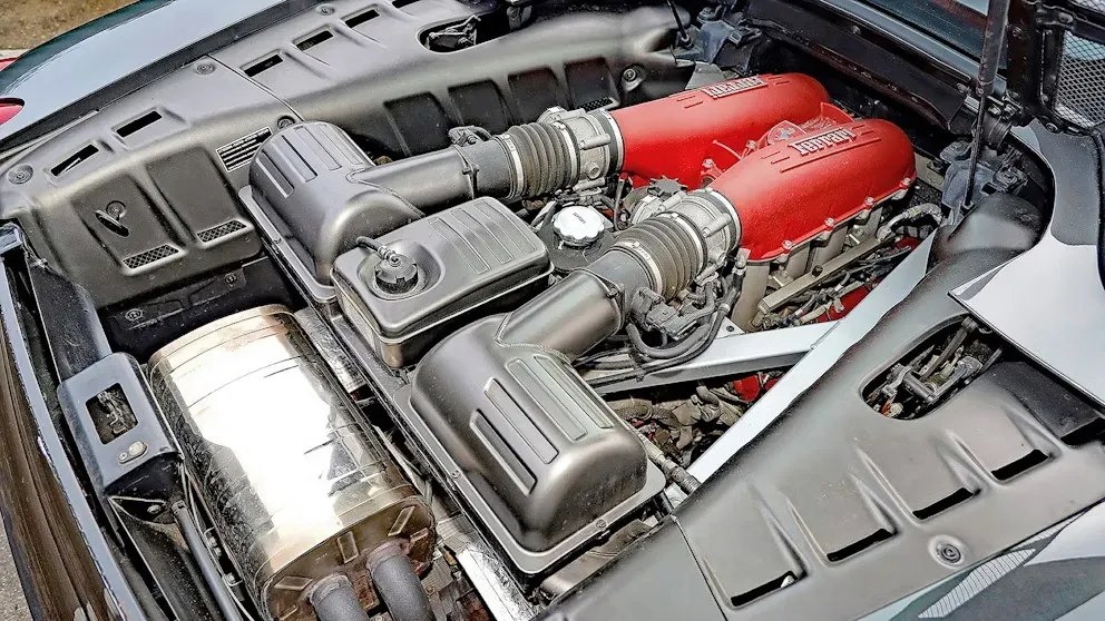 Motor del Ferrari F430 Spider