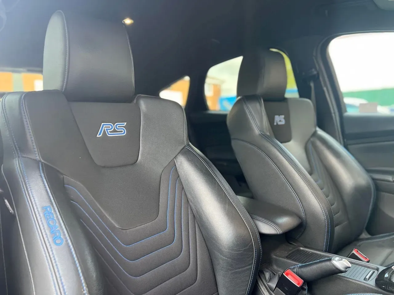Interior asientos del Ford Focus RS