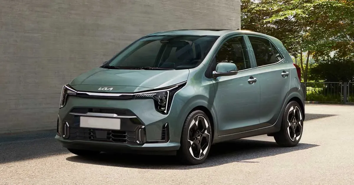 Kia Picanto 2024 GT Line perfil lateral