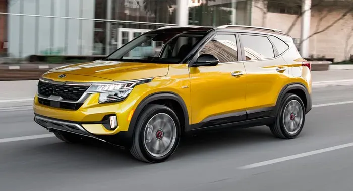 Kia Seltos 2021 vista frontal