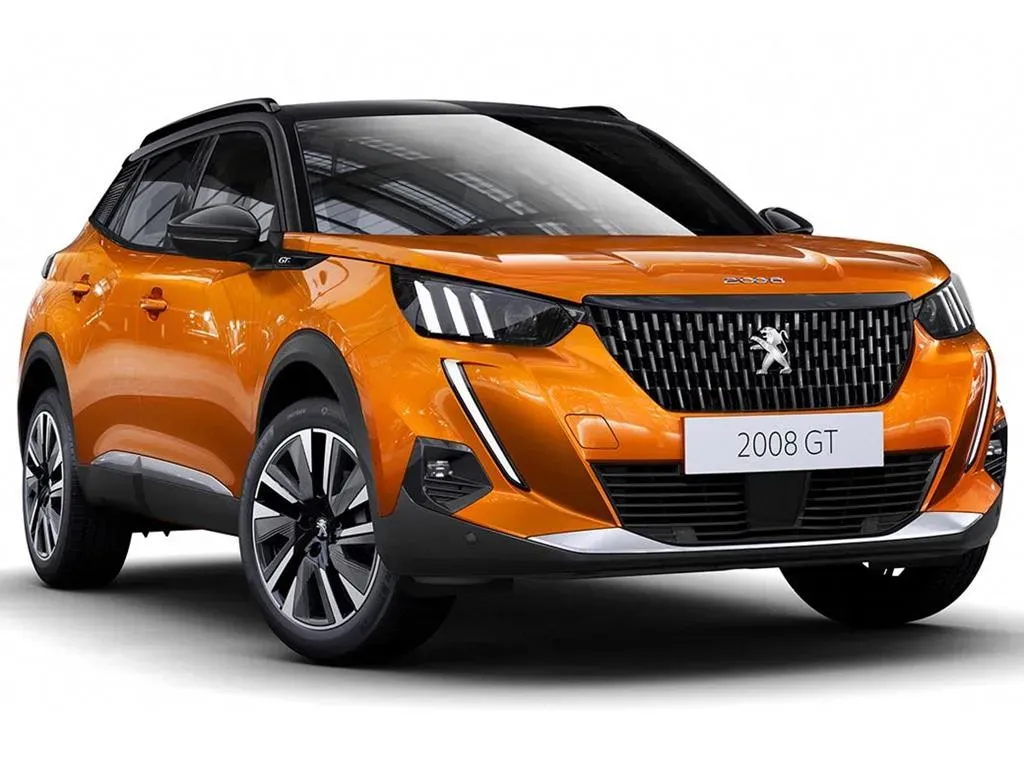 Vista trasera del Peugeot 2008 GT Line 2021