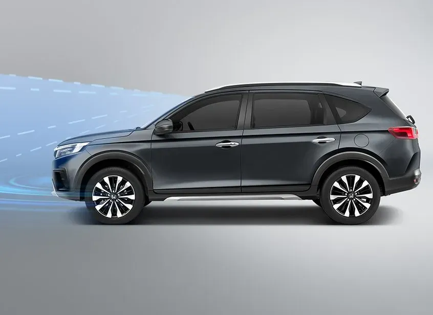 Diseño frontal de la Honda BR-V 2024