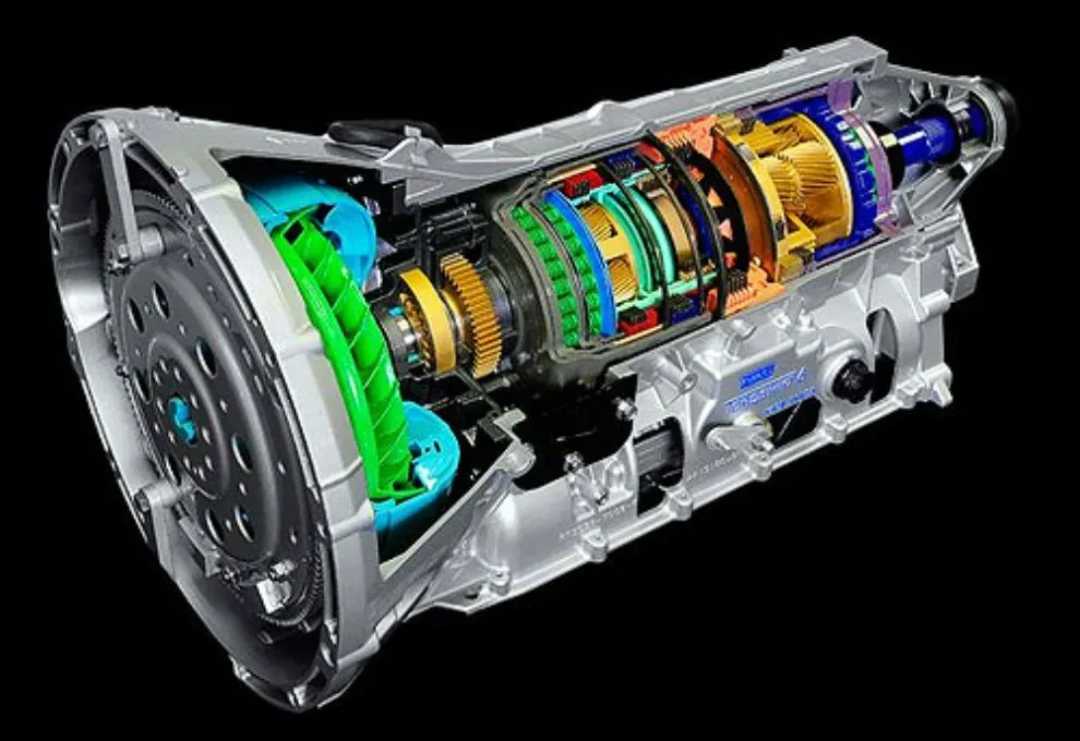 Mecanismo interno de la Ford Powershift