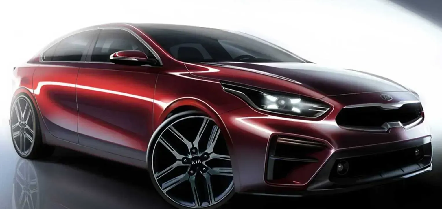 Kia Forte 2018 vista frontal