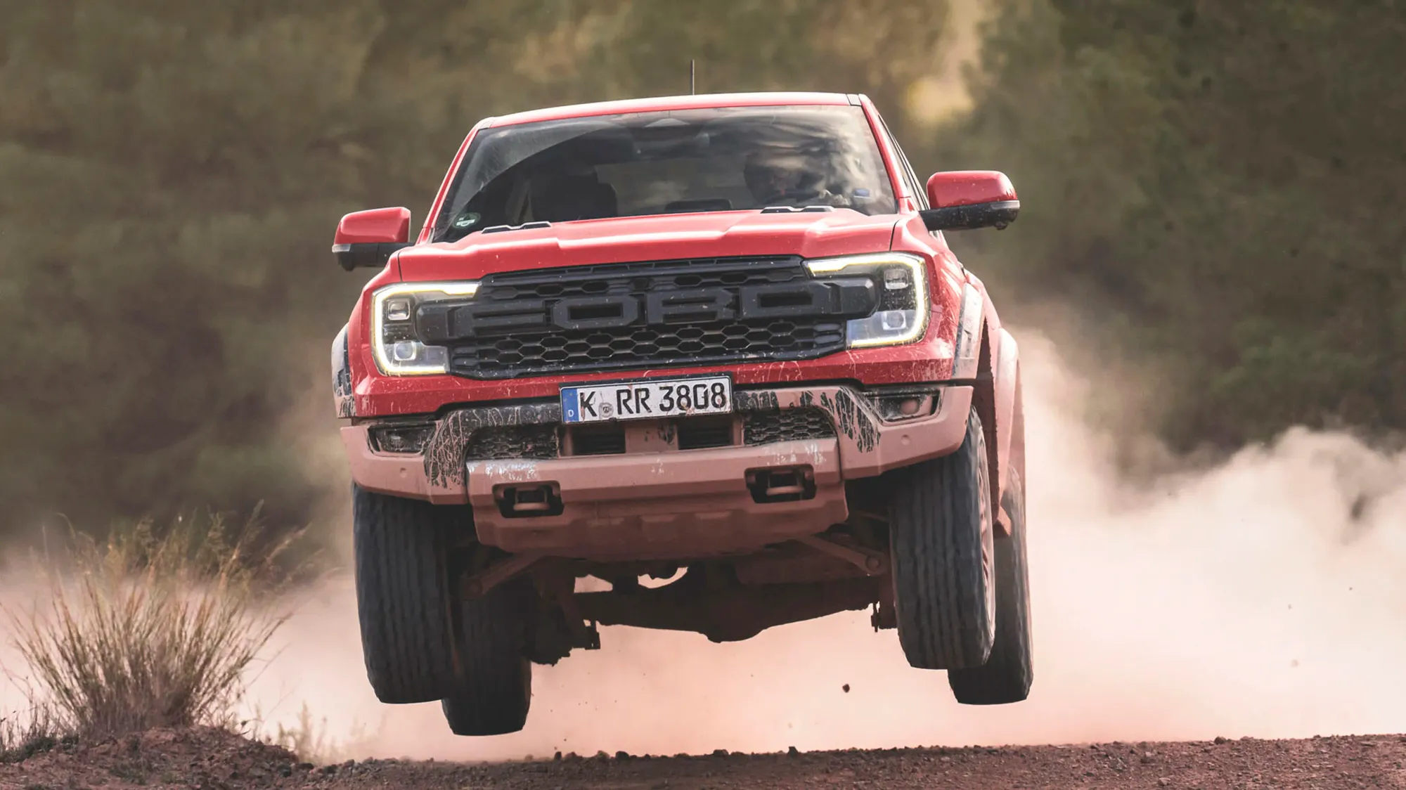 Ford Ranger Raptor 2023 en prueba off-road