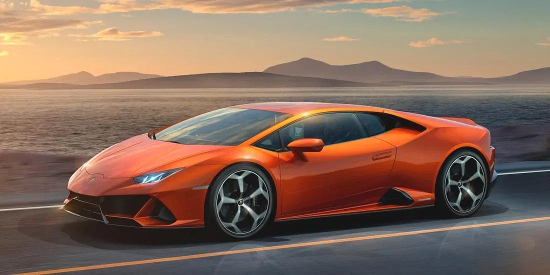 Motor V10 del Lamborghini Huracán EVO