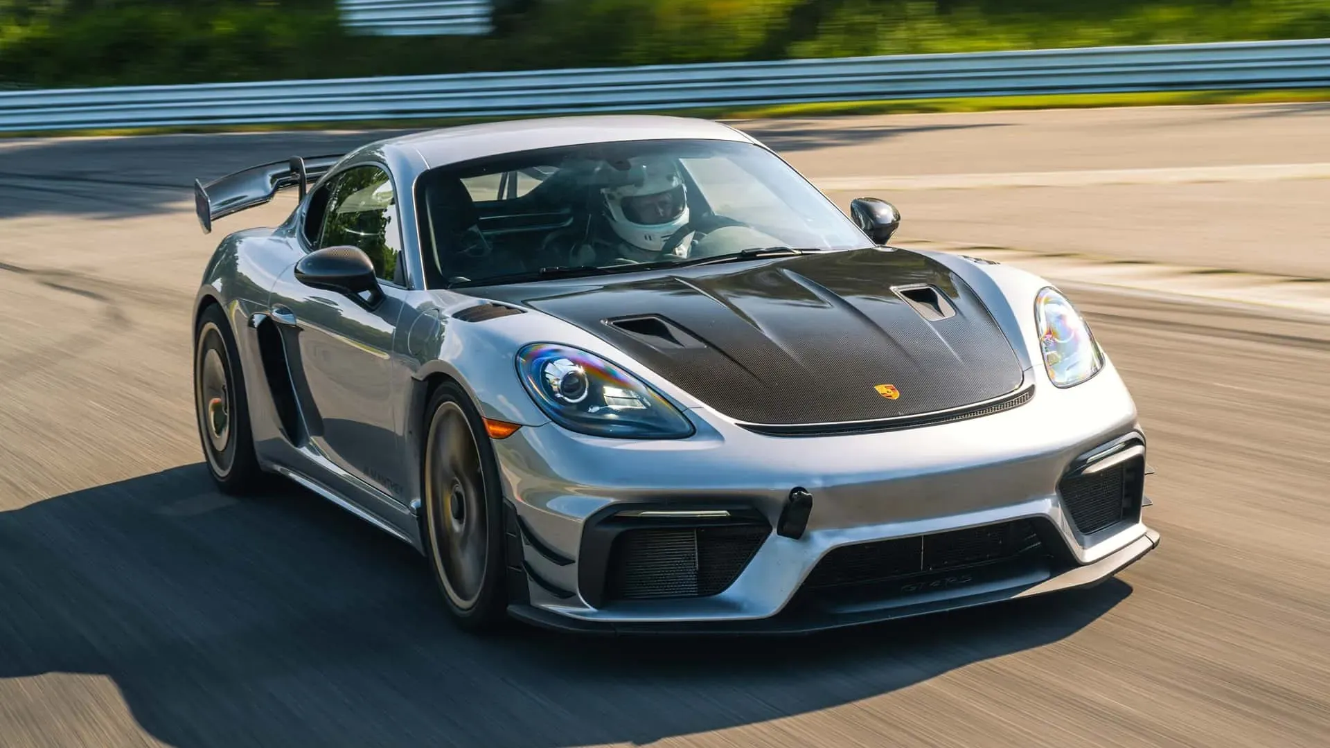 Porsche Cayman GT4 RS en pista