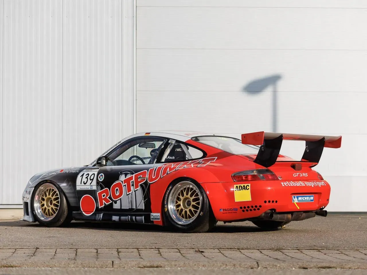 Porsche 911 GT3 RS 2002 frontal