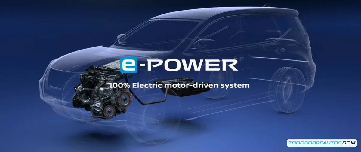 Nissan con tecnología e-POWER mostrando su diseño moderno