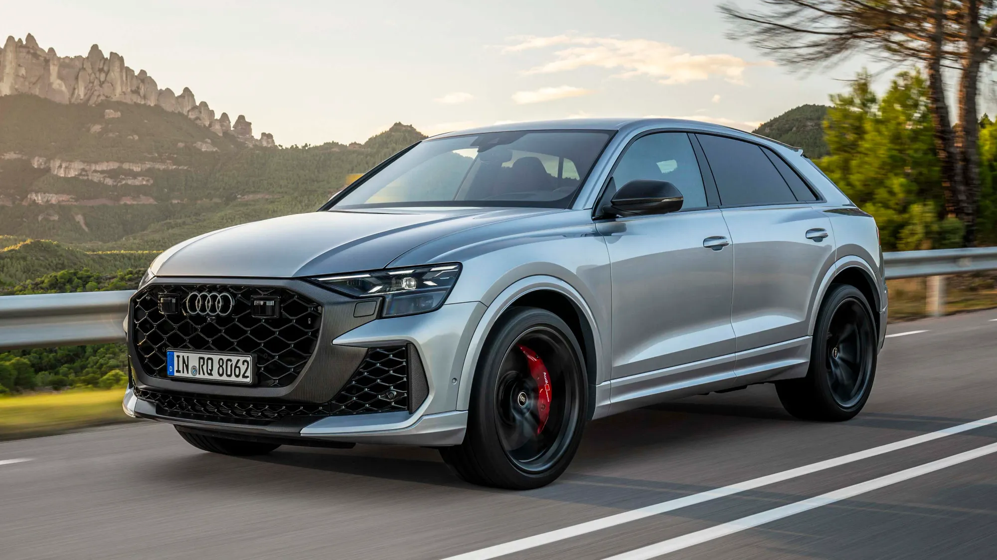 Audi RS Q8 en prueba de dinamómetro