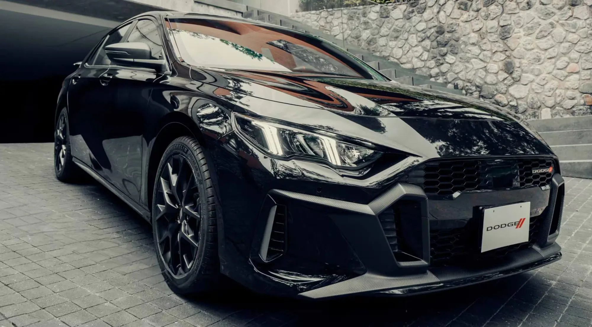 Vista frontal del Dodge Attitude 2025