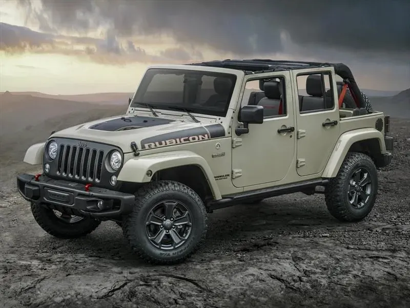 Jeep Wrangler Rubicon 2025 en terreno difícil