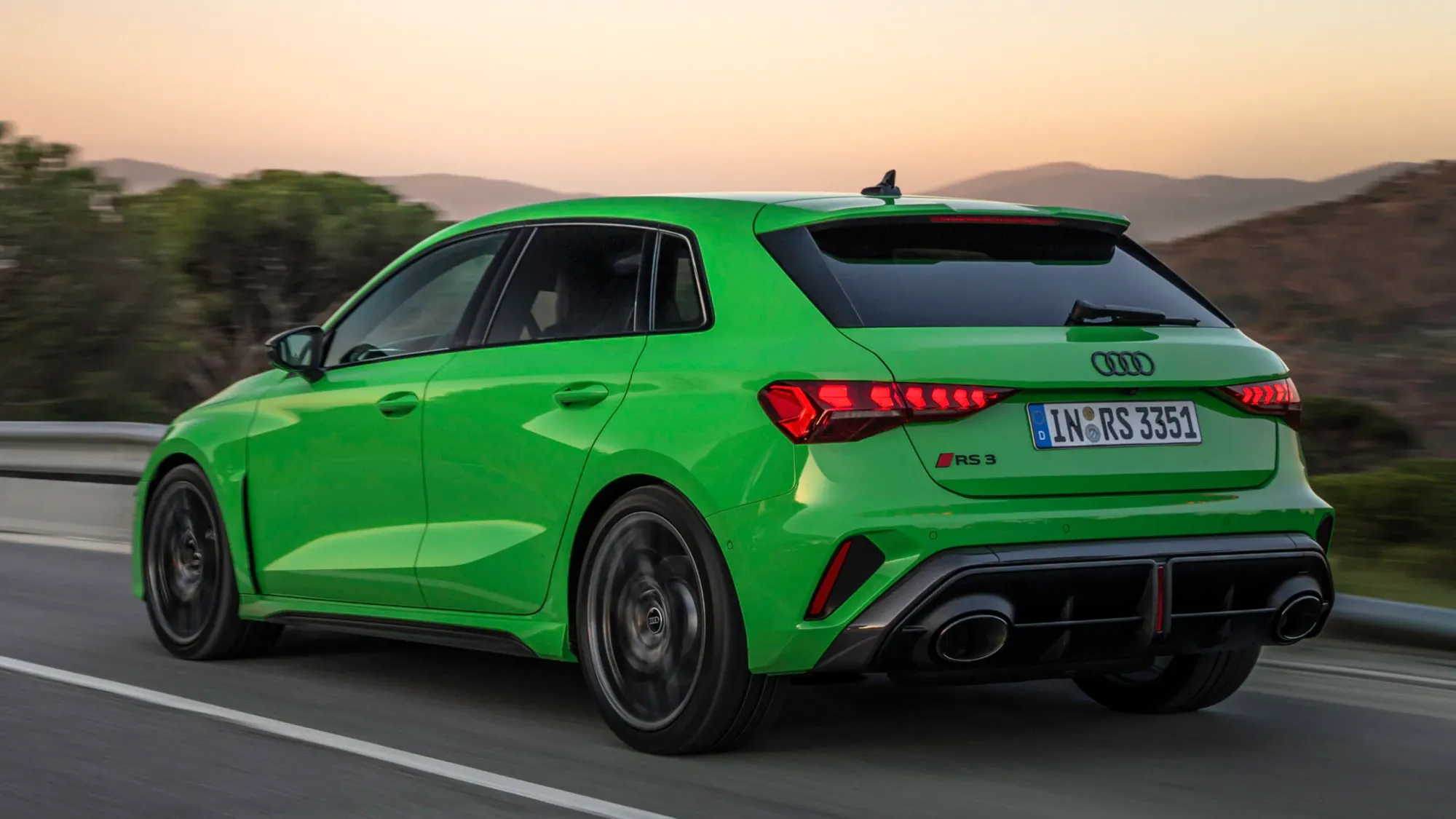 Audi RS3 2025 en color gris