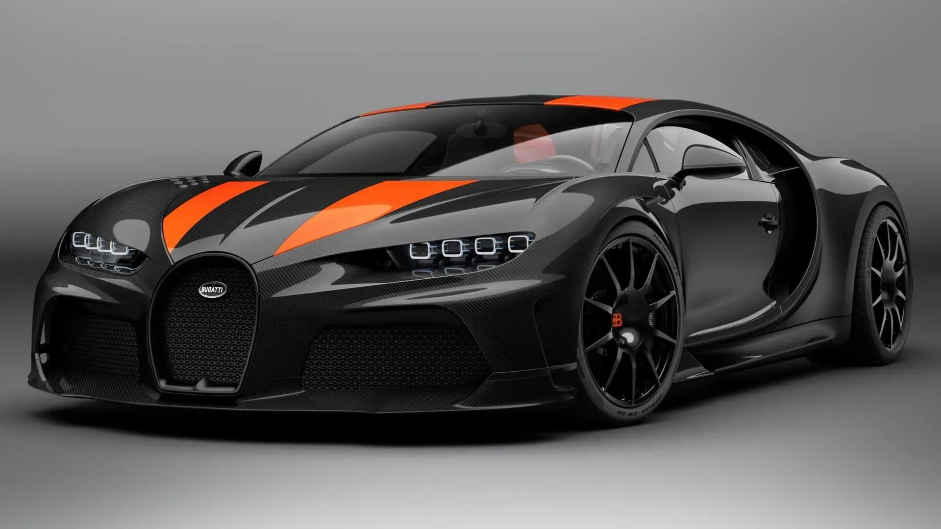 Bugatti Chiron Super Sport de frente