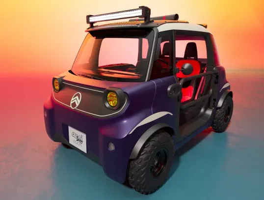 Citroën Ami Buggy 2024 de perfil