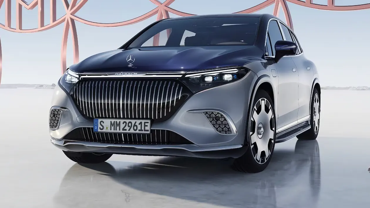 Maybach EQS SUV 680 parrilla detalle