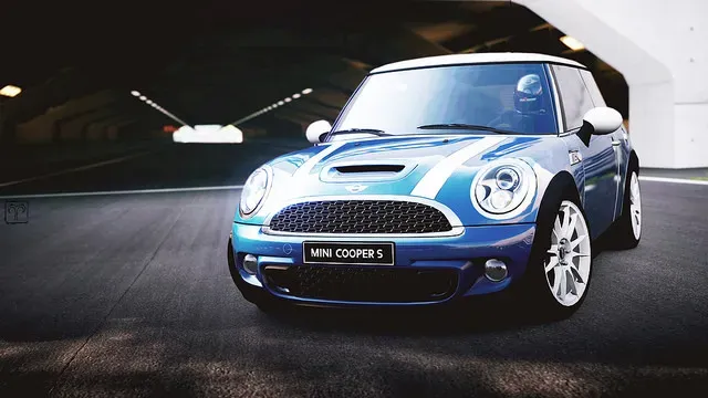 Interior tecnológico de un automóvil europeo