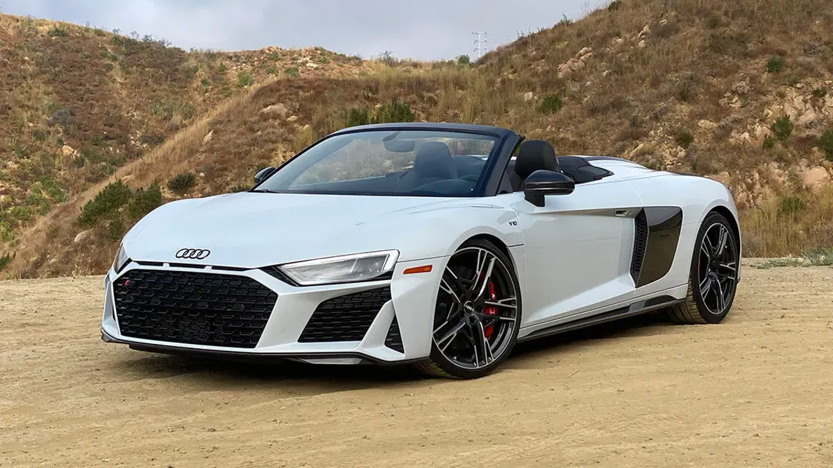 Audi R8 Performance Spyder perfil
