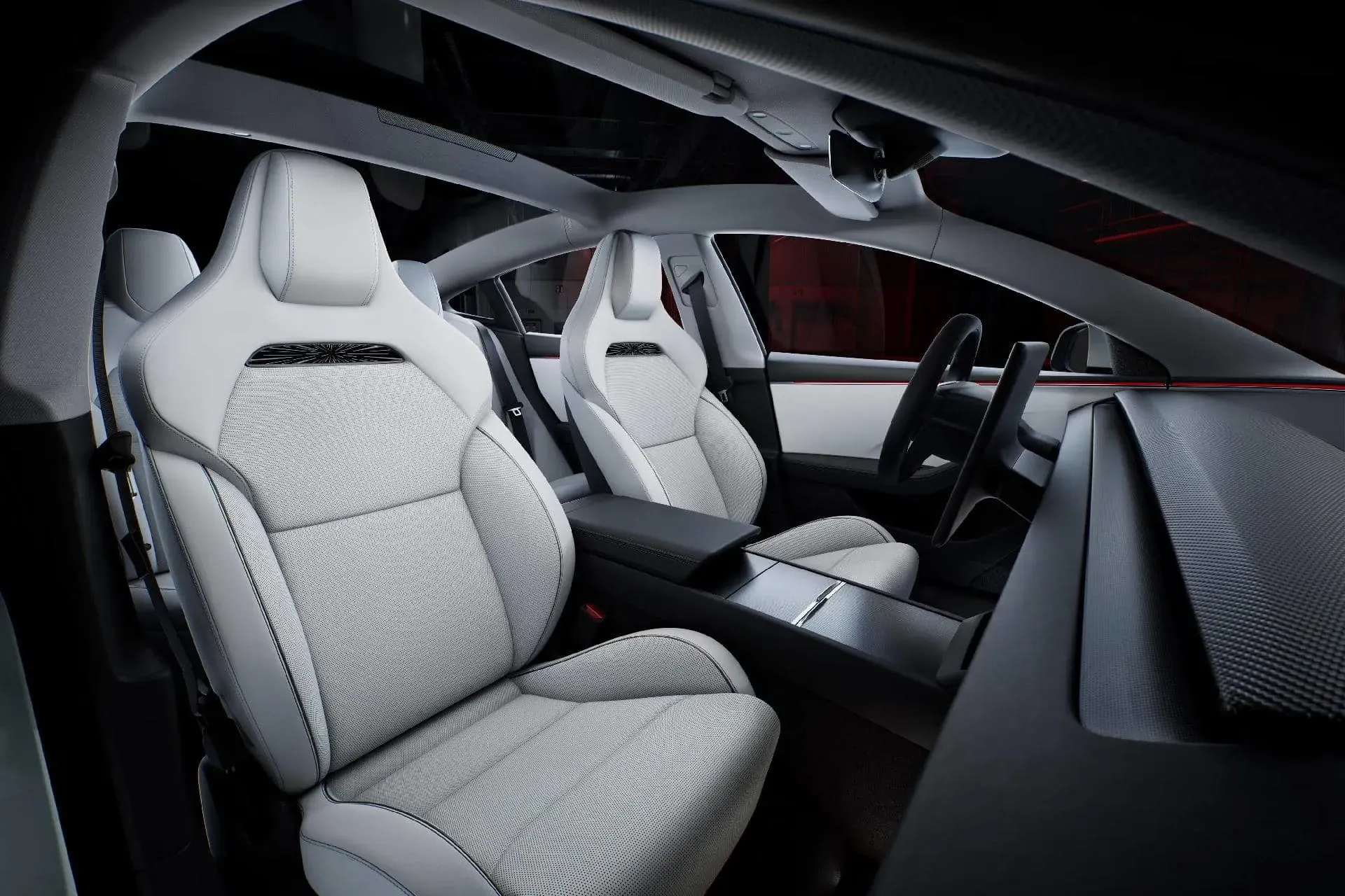 Interior del Tesla Model 3 Performance