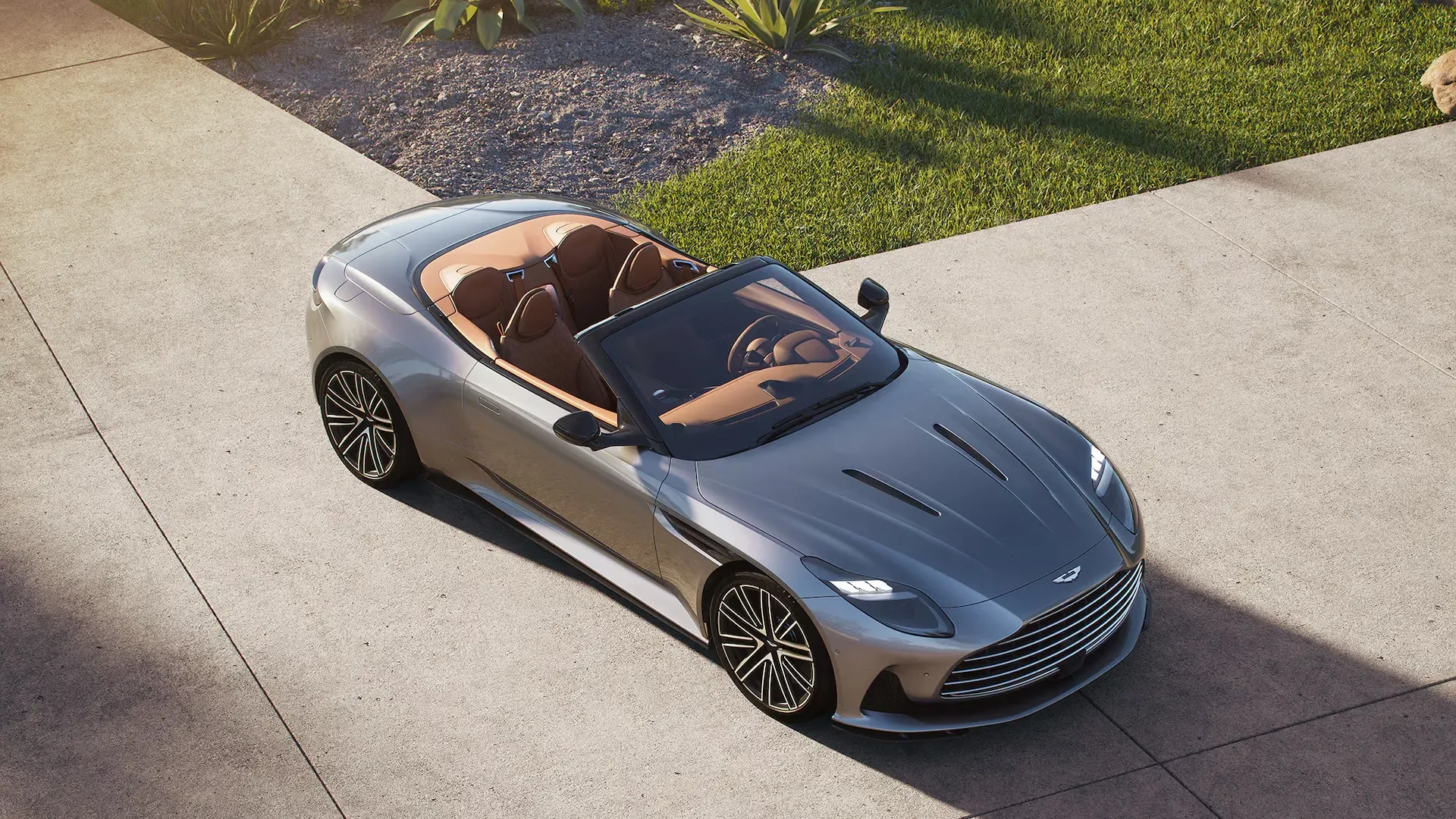 Interior del Aston Martin Vantage Roadster 2025