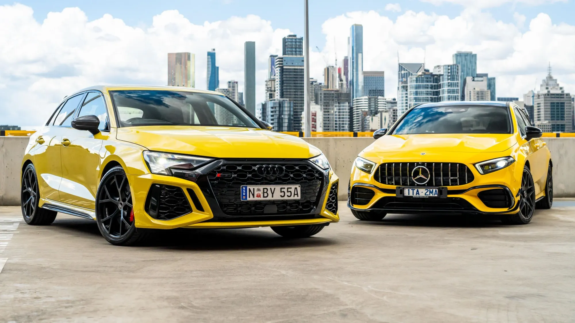 Audi RS3 vs Mercedes-AMG A45 S