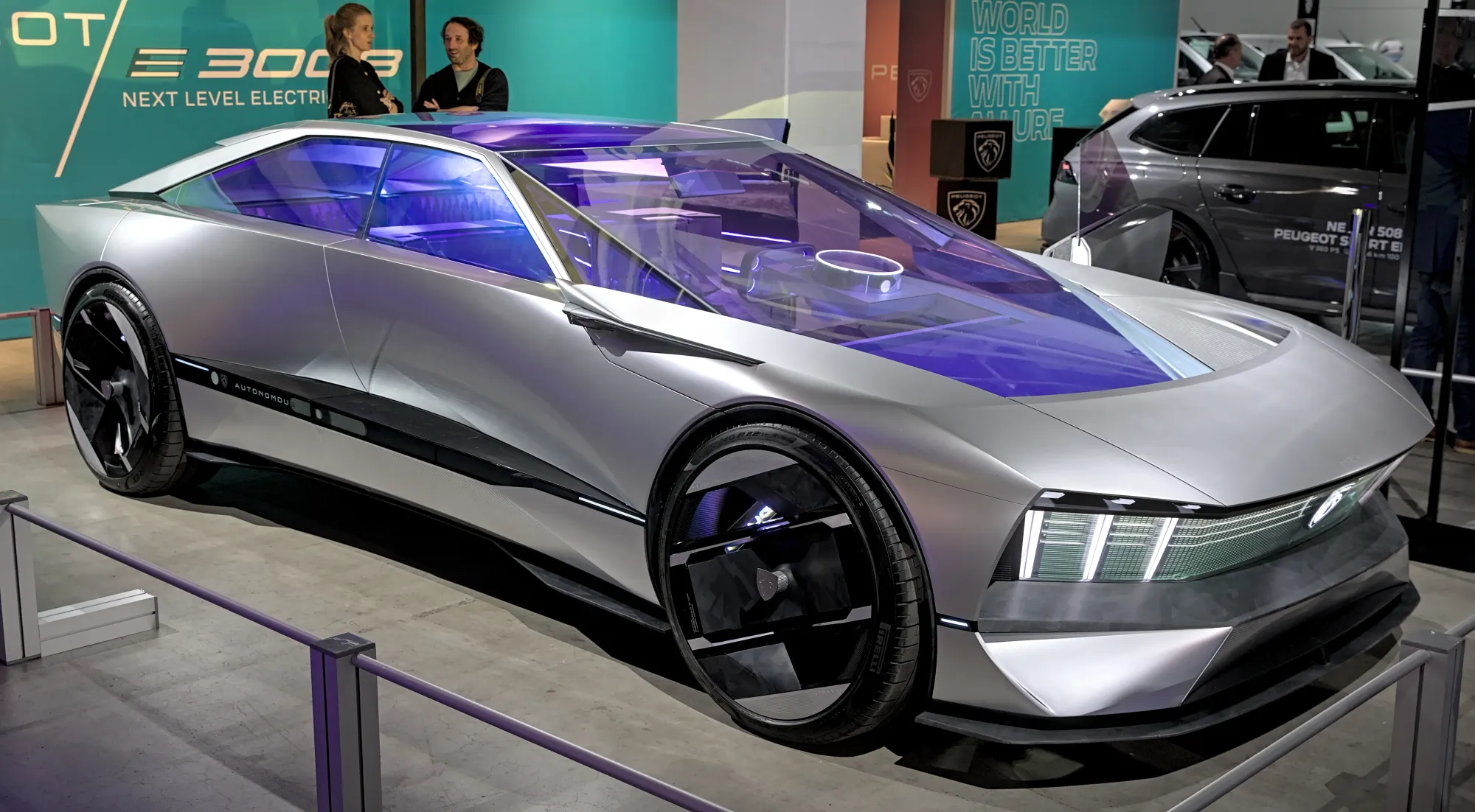 Peugeot Inception Concept interior