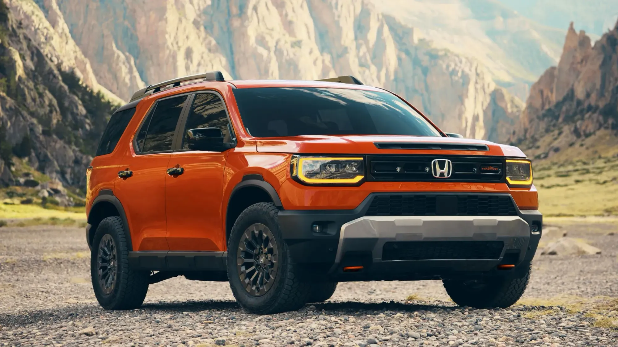Honda Passport TrailSport 2026 Perfil