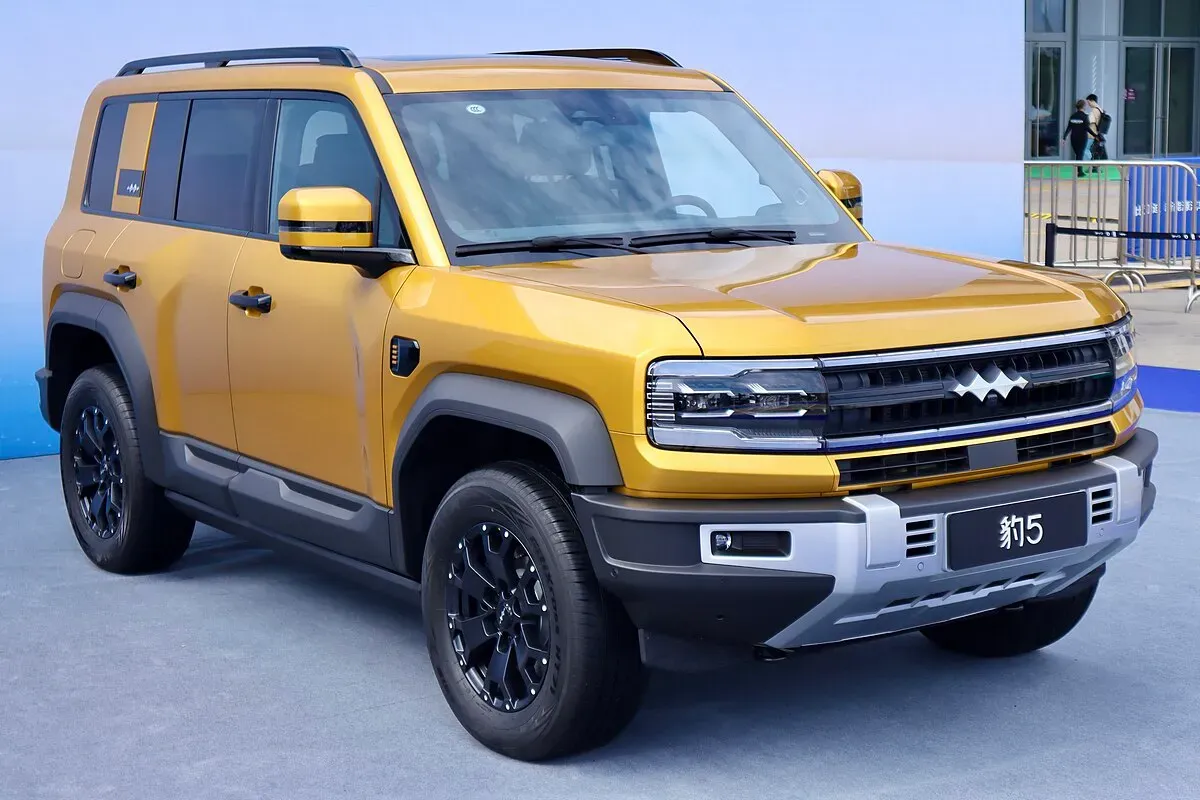 BYD Fang Cheng Bao Bao 5 en terreno off-road